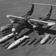 The Charger was capable of carrying a wide assortment of ordnance and stores. Note the machine gun pods ahead of the nose, and the lengthened wingtips. (SDASM)